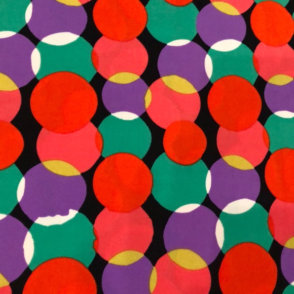 LuLaRoe Azure dot skirt size medium - Picture 2 of 4